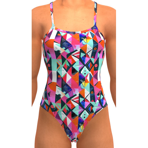 Maillot de bain 1 pièce Femme - Funkita Single Strap - Art Dropout