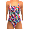 Maillot de bain 1 pièce Femme - Funkita Single Strap - Art Dropout