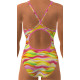 Maillot de bain 1 pièce Femme - Funkita Diamond Back - Custard Cakes