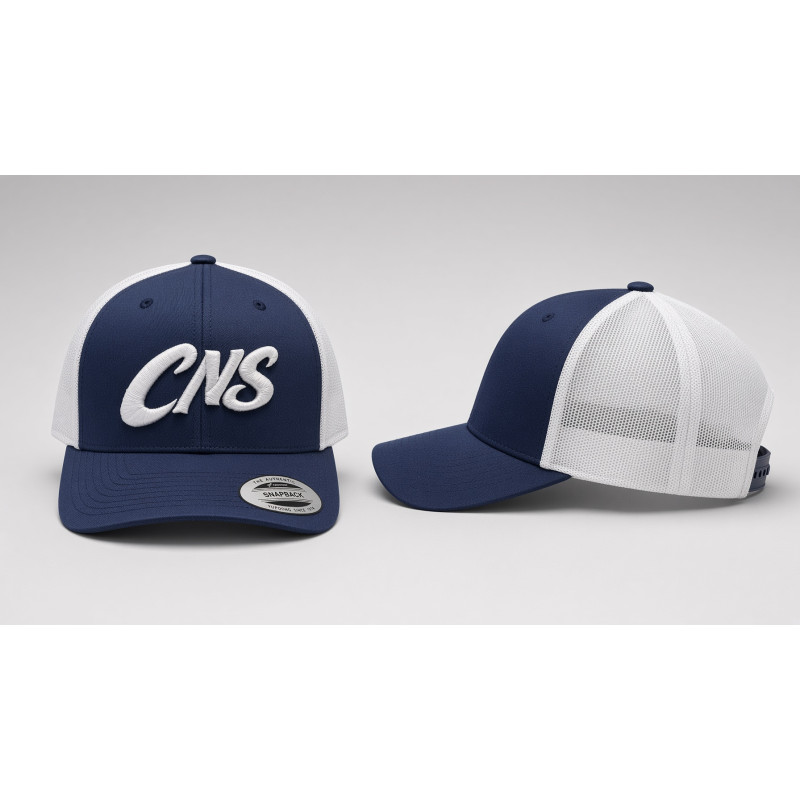 Casquette Trucker - Club des Nageurs Salonais - Navy/Blanc