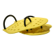 Paddle - Plaquettes de Natation - Jaune - Taille 2