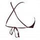 Feel Top Haut de Maillot de Bain Red Wine